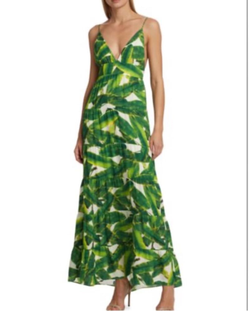 Alice & Olivia Palm Tree Dress - Image 3