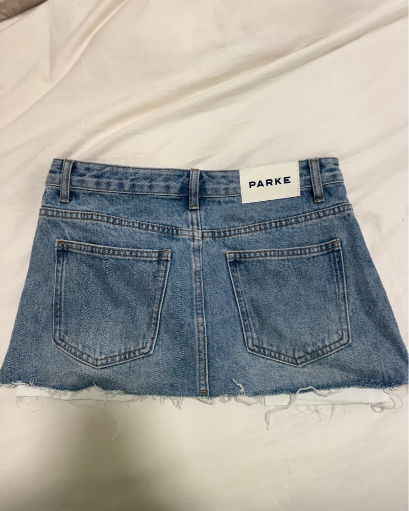 Parke Denim Skirt - Image 3