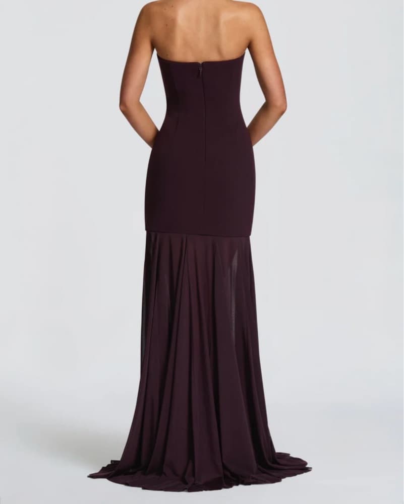 Babyboo Merritt Gown - Plum - Image 4