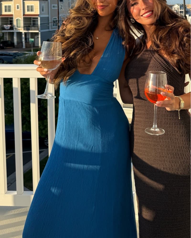 Blue Maxi Dress - Image 2