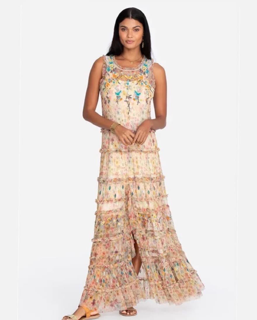 Johnny Was Catry Mesh Dress - Image 3