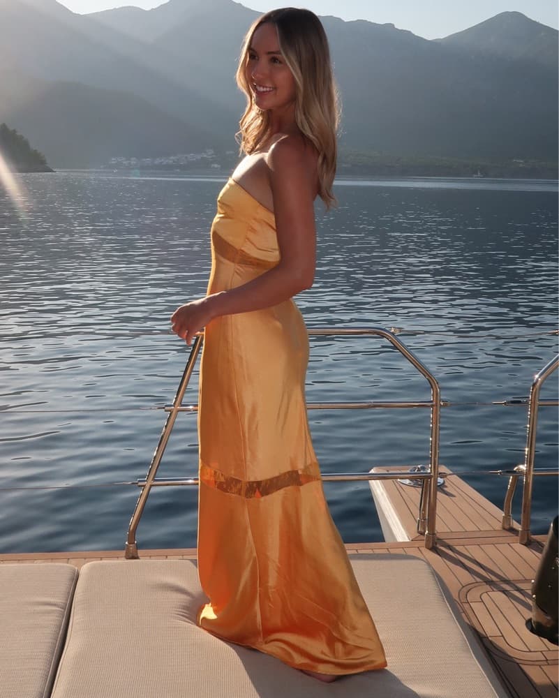 Gold Gown - Melrose Dress  - Image 2