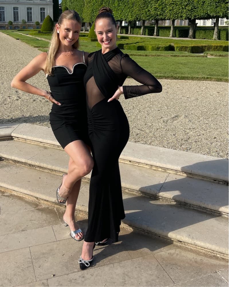 Glamourous Black Cocktail Dress - Image 2