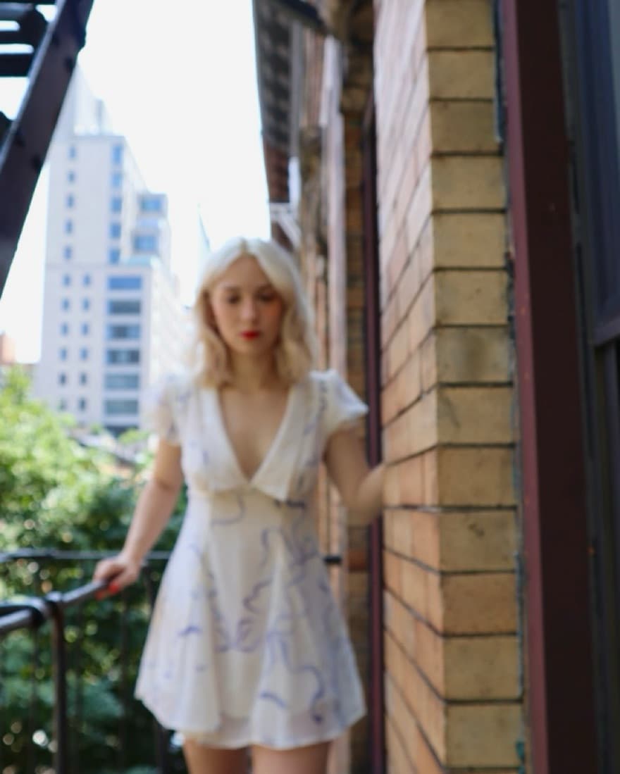 Urban Outfitters Kimchi Blue Bow Dress - Image 1