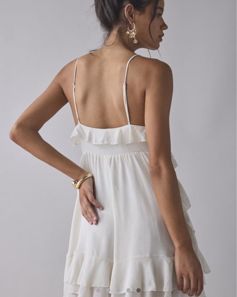 Flirty Ruffle Babydoll Romper - Image 4