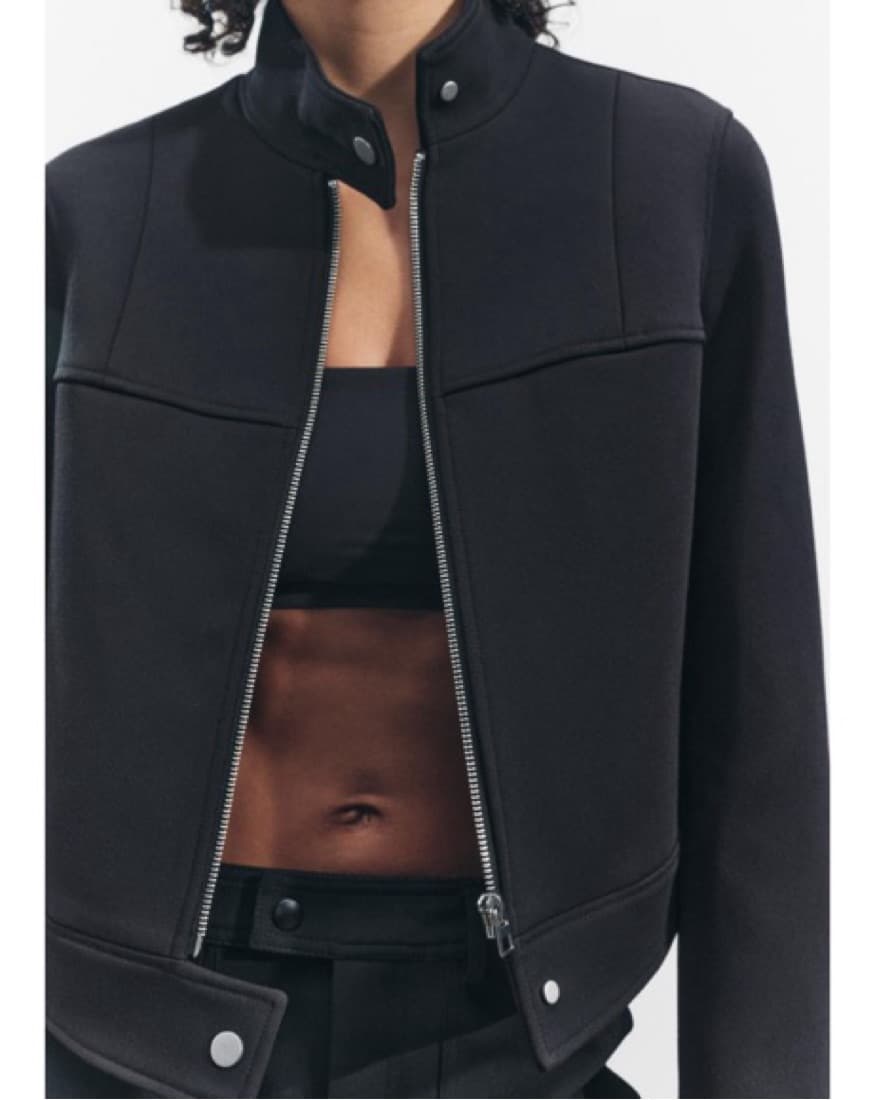 Neoprene Effect Jacket ZW Collection - Image 2