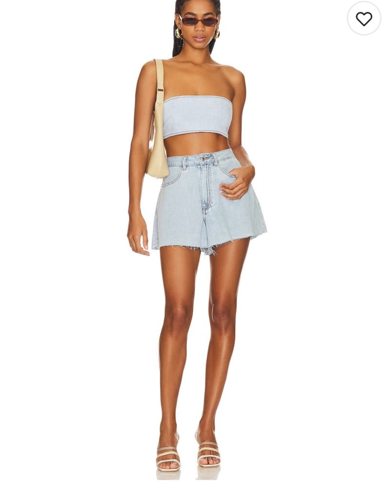 WeWoreWhat Flare Bell Short & Top - Image 1