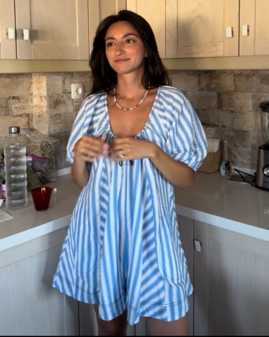 Free People Bop Around Romper - Image 6
