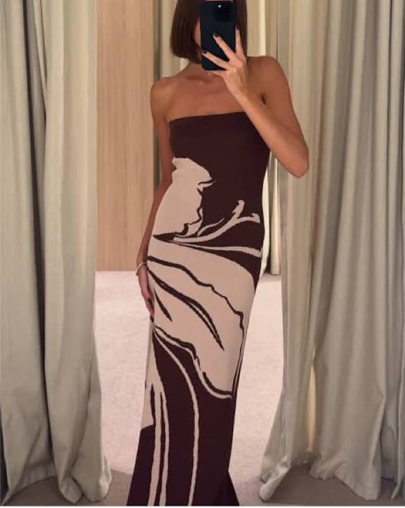 Kookai Aloha Strapless Dress - Image 5