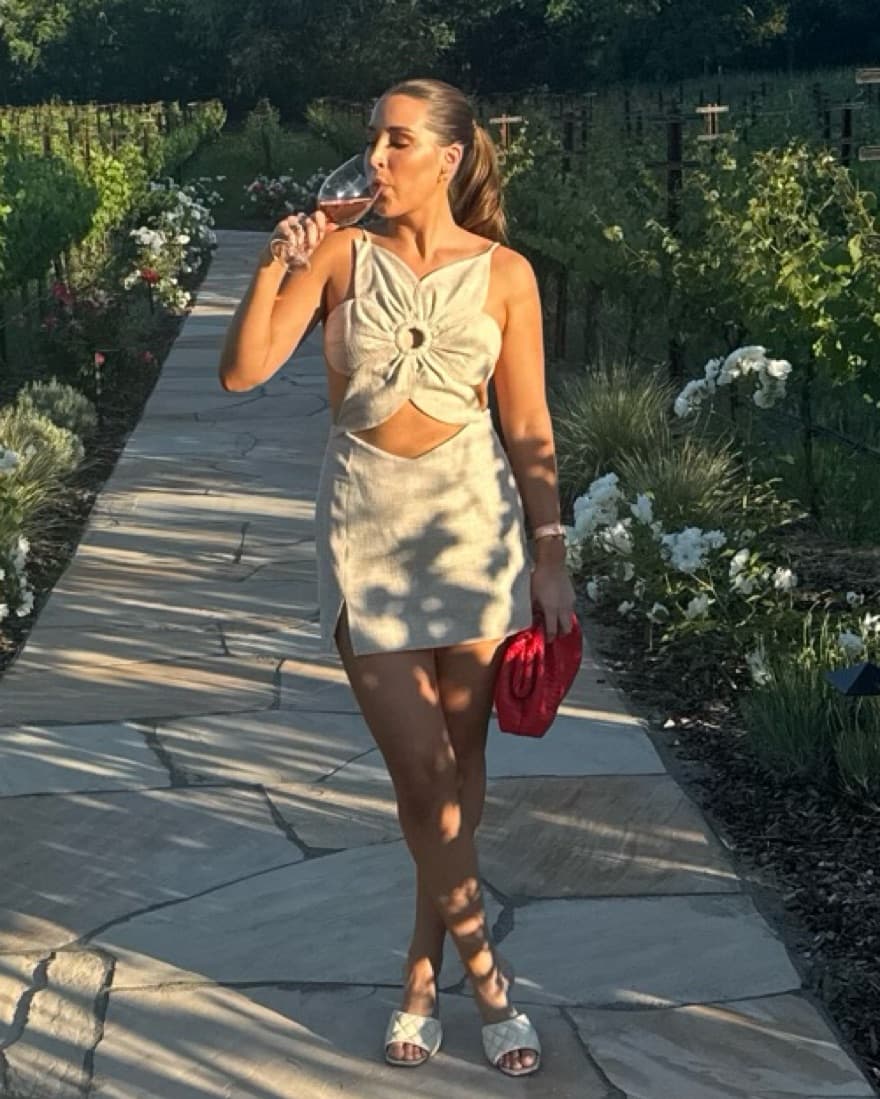 Cult Gaia Linen Aura Dress - Image 1