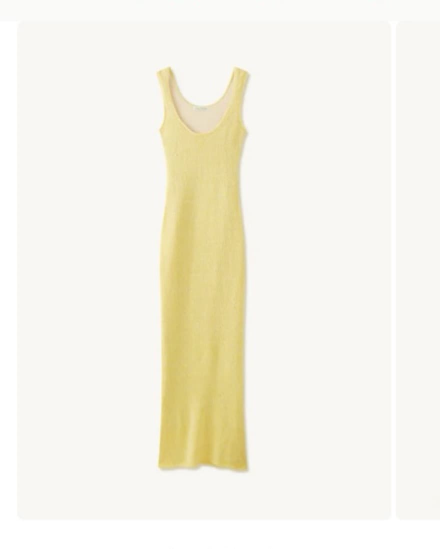 Asta Resort Yellow Ana Dress  - Image 3