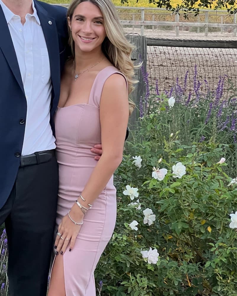 Divine Midi Dress In Dusty Pink - Image 5