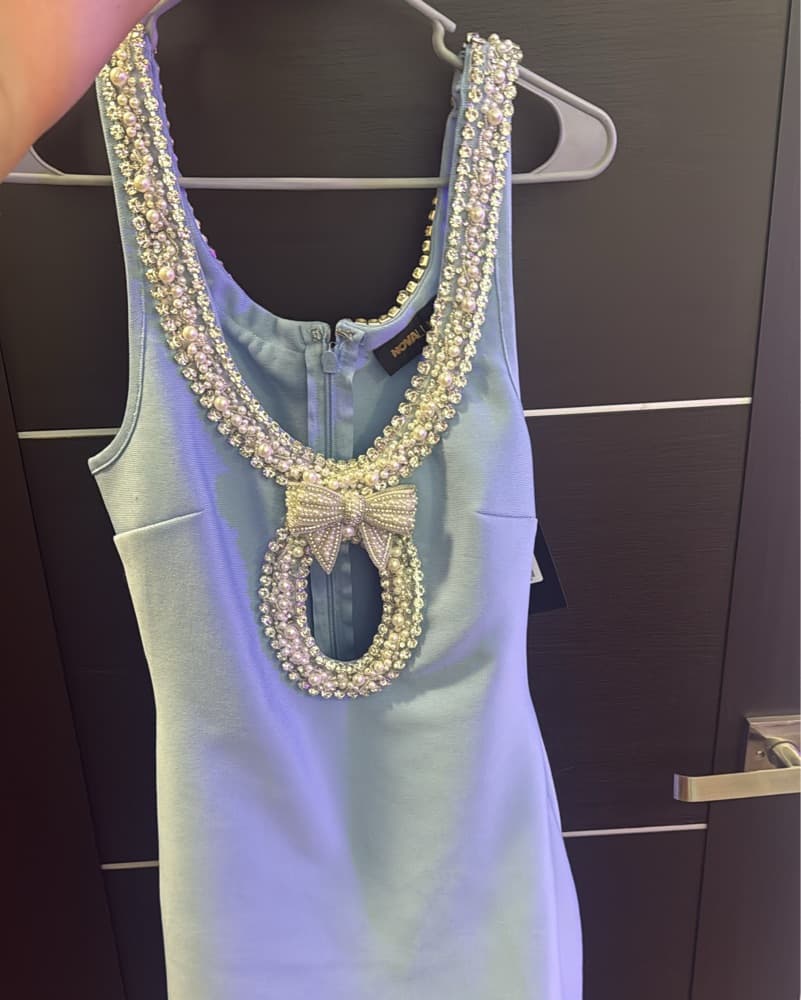 Fashion Nova Embellished Mini Dress - Image 2