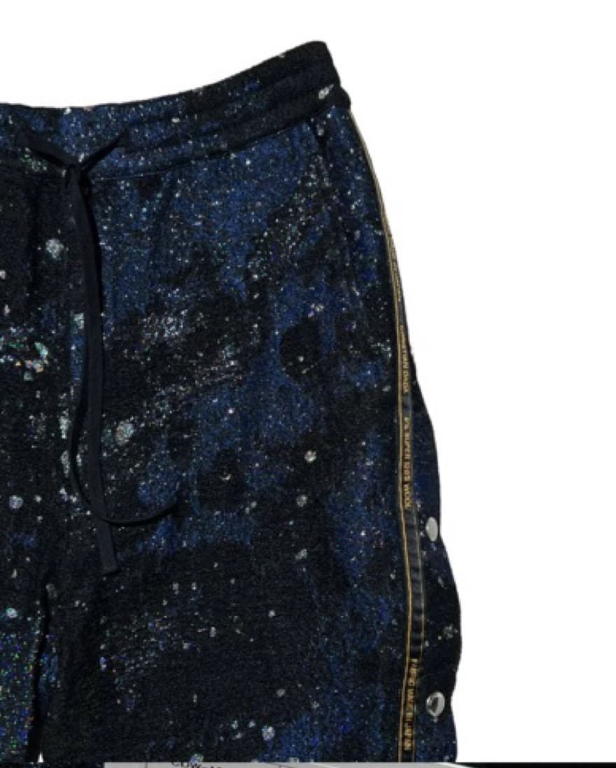 Woven snap button flared pant - Image 2