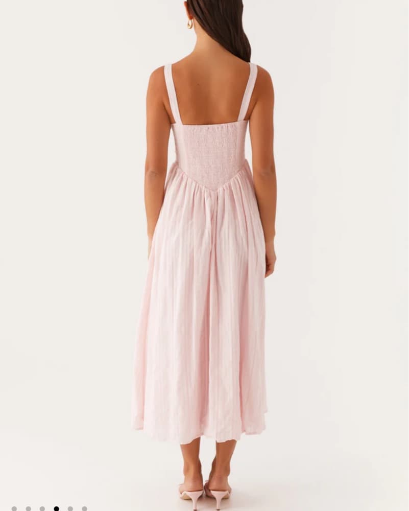 Peppermayo Pink Corset Sundress - Image 4