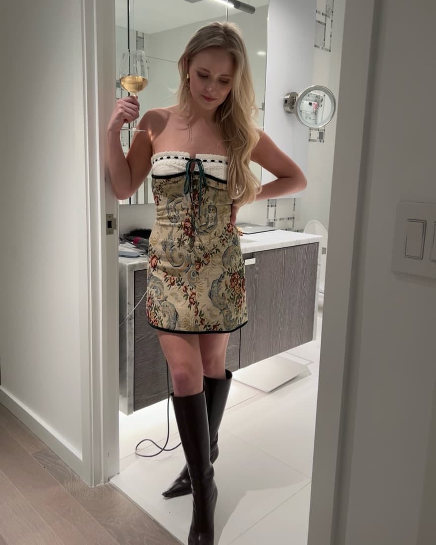 With Jean Sabrin Dress - Image 6