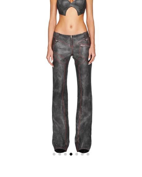 I.Am.Gia Leather Pants - Image 3