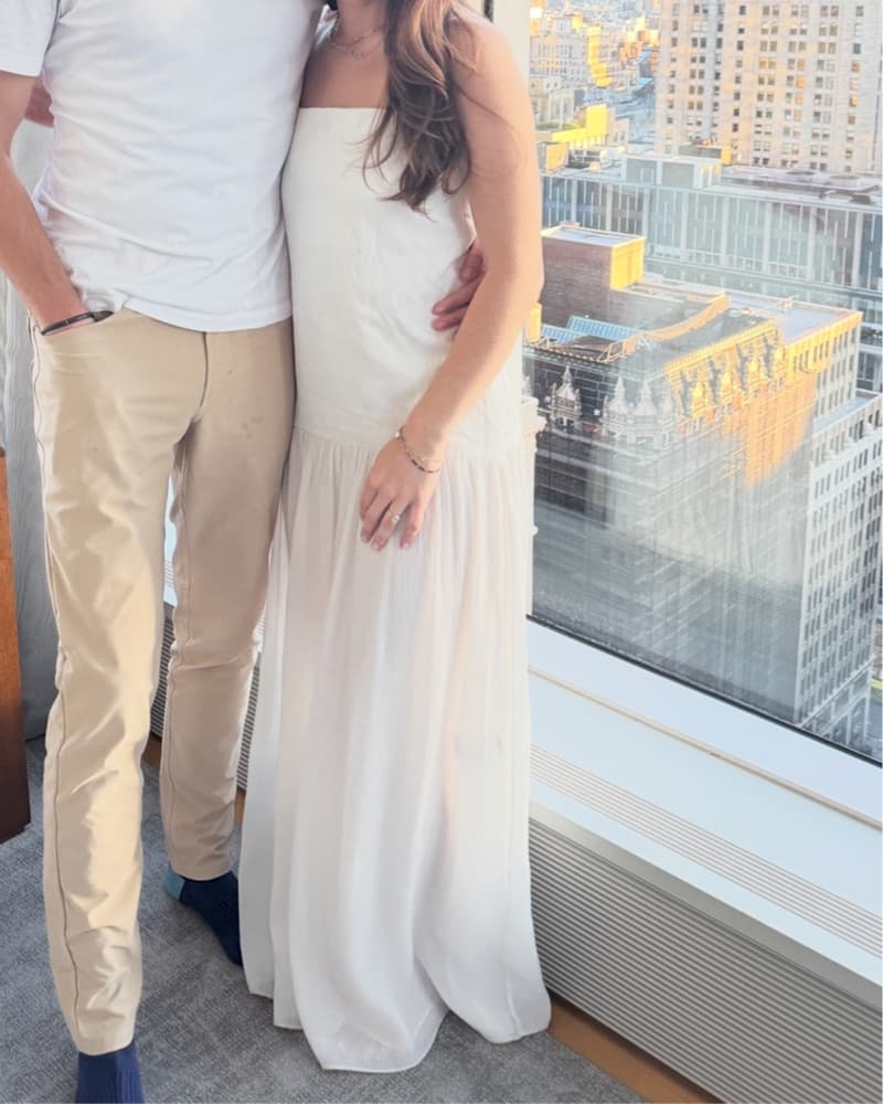 Zara White Dress - Image 2