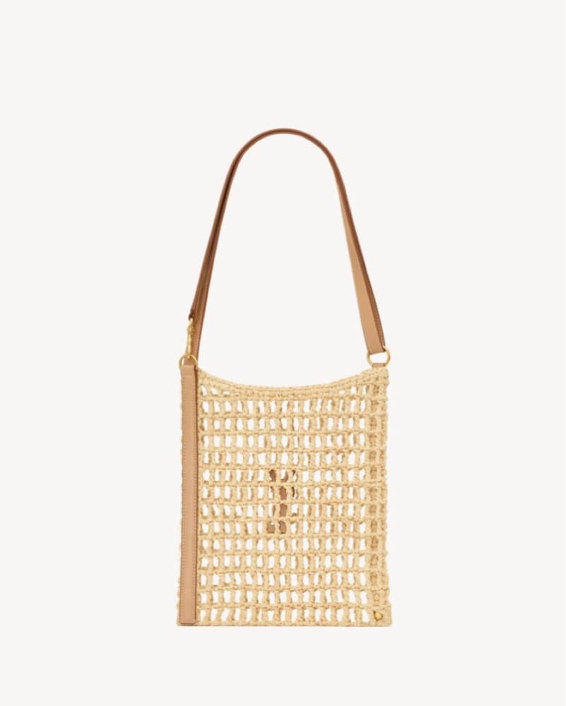 YSL Mini Oxalis In Raffia - Image 4