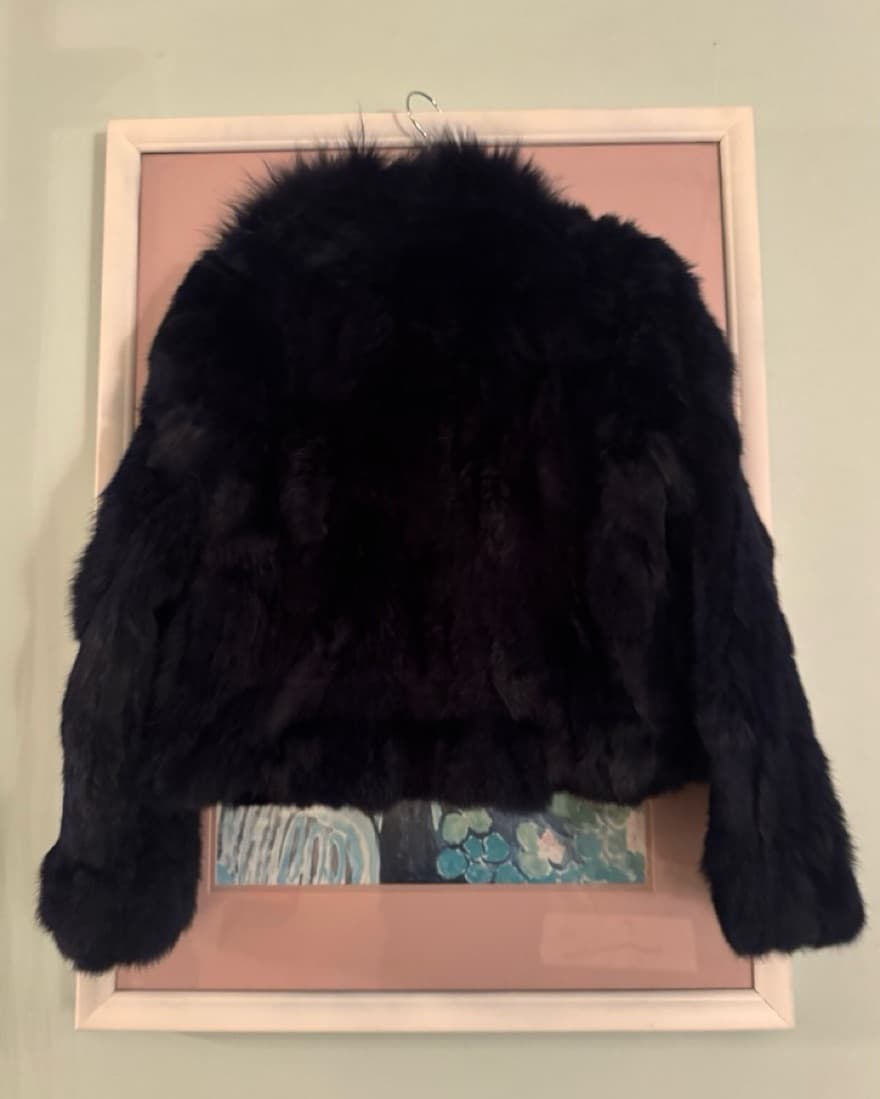 Adrienne Landau Blue Fox Fur Coat - Image 4