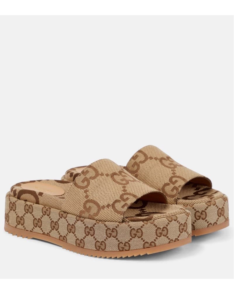 Gucci Platform Slide Sandal  - Image 1