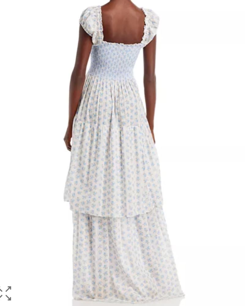 LoveShackFancy Anzie Tiered Maxi Dress - Image 2