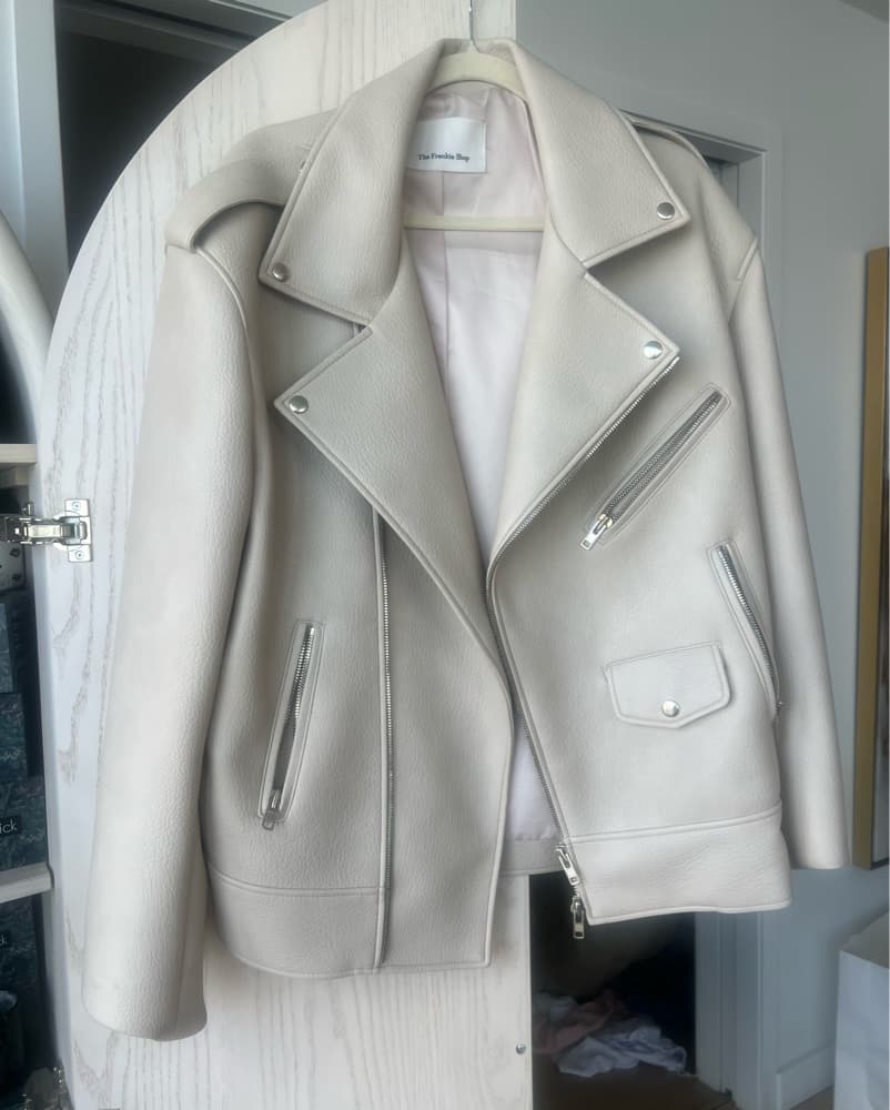Frankie Shop Faux Leather Jacket  - Image 1