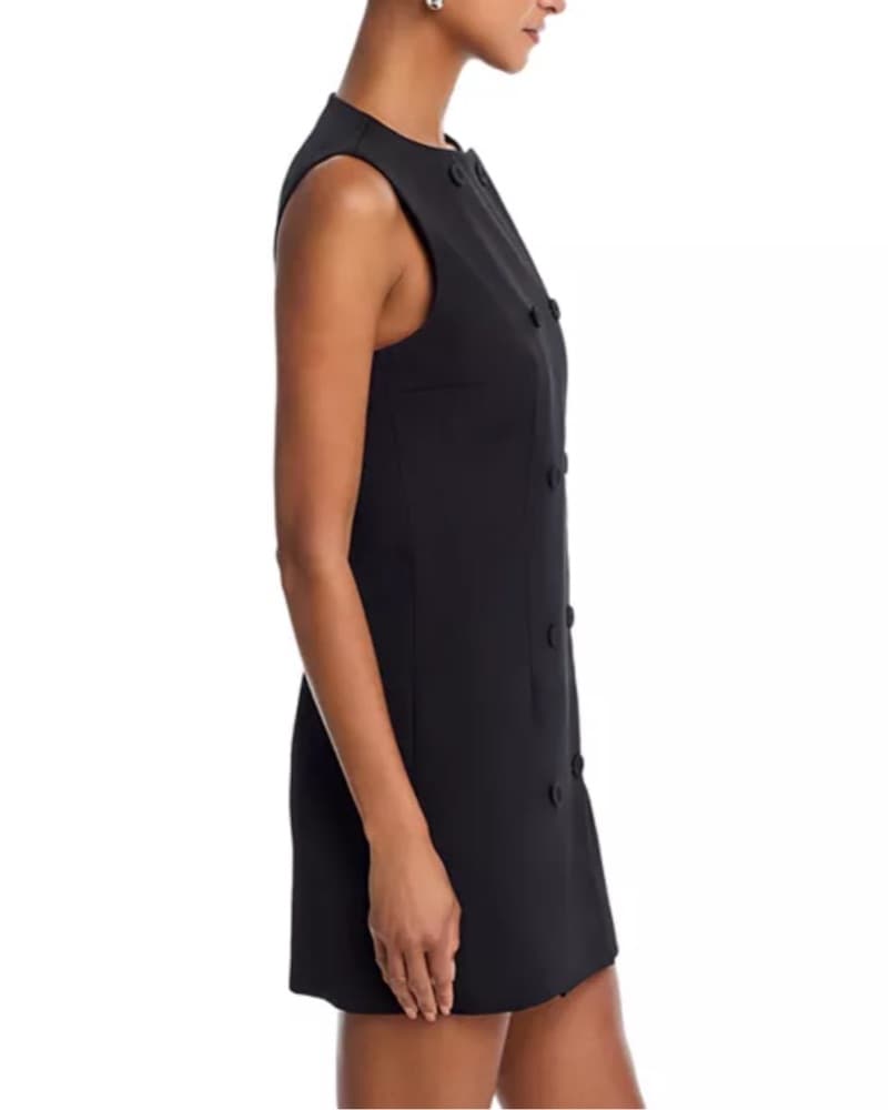 Black Dress Suited W Buttons - Image 3