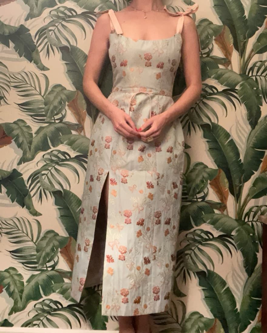 Markarian Tricia Brocade Dress - Image 1