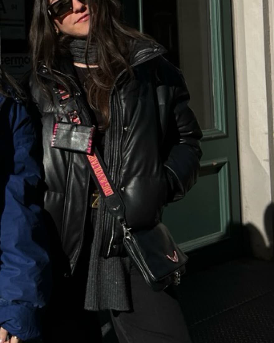 Vegan Leather Puffer  - Image 1