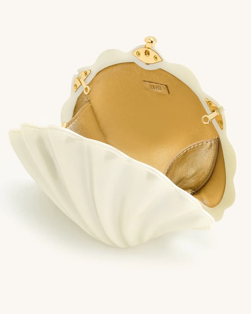 JW Pei Ivory Shell Clutch - Image 3