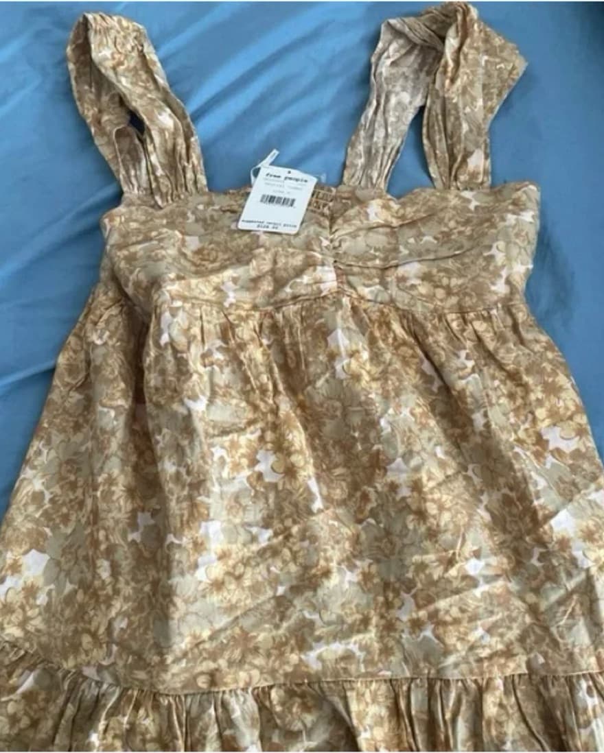 Yellow Free People Dress - Image 1