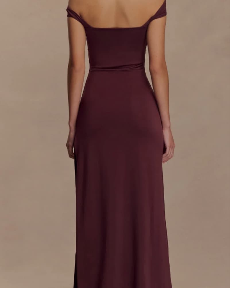 Meshki Aurora Mahogany Dress - Image 2