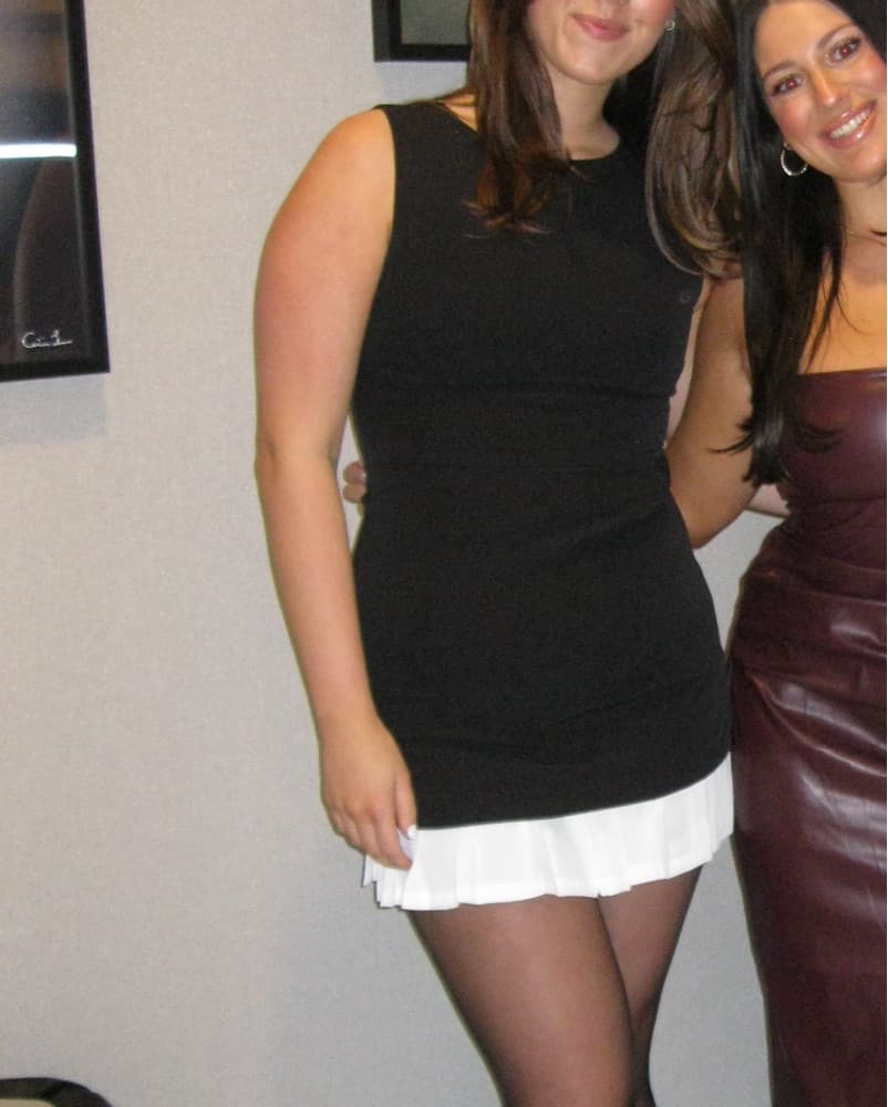 Black Commense Mini Dress - Image 3