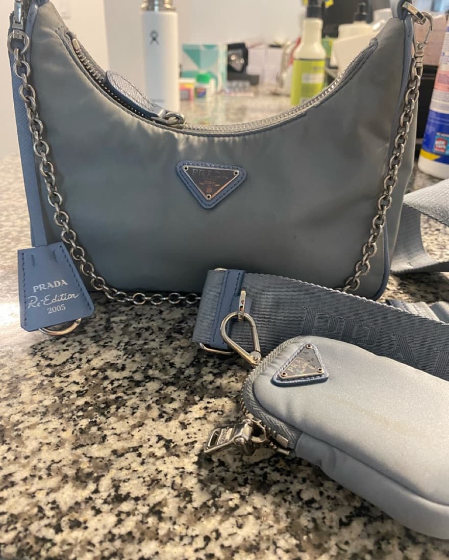 Powder Blue Prada Re-edition - Image 1