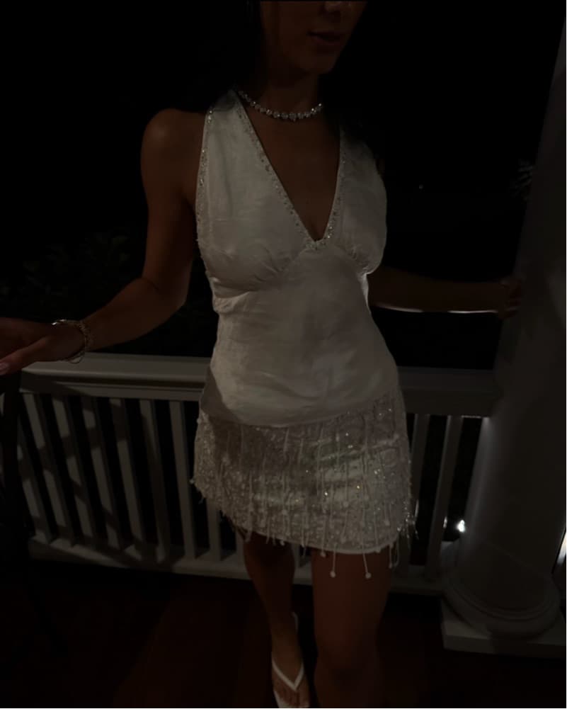 Asta Resort Celine Hand Beaded Camisole - Image 4