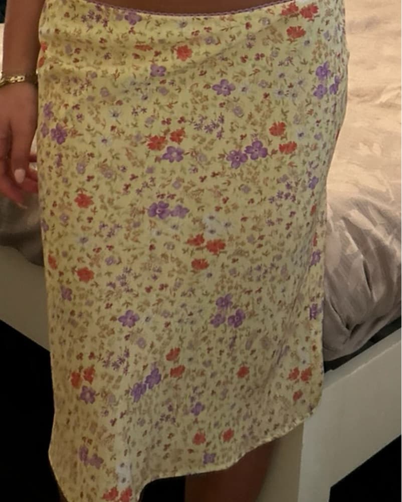 Vintage Yellow Skirt - Image 1