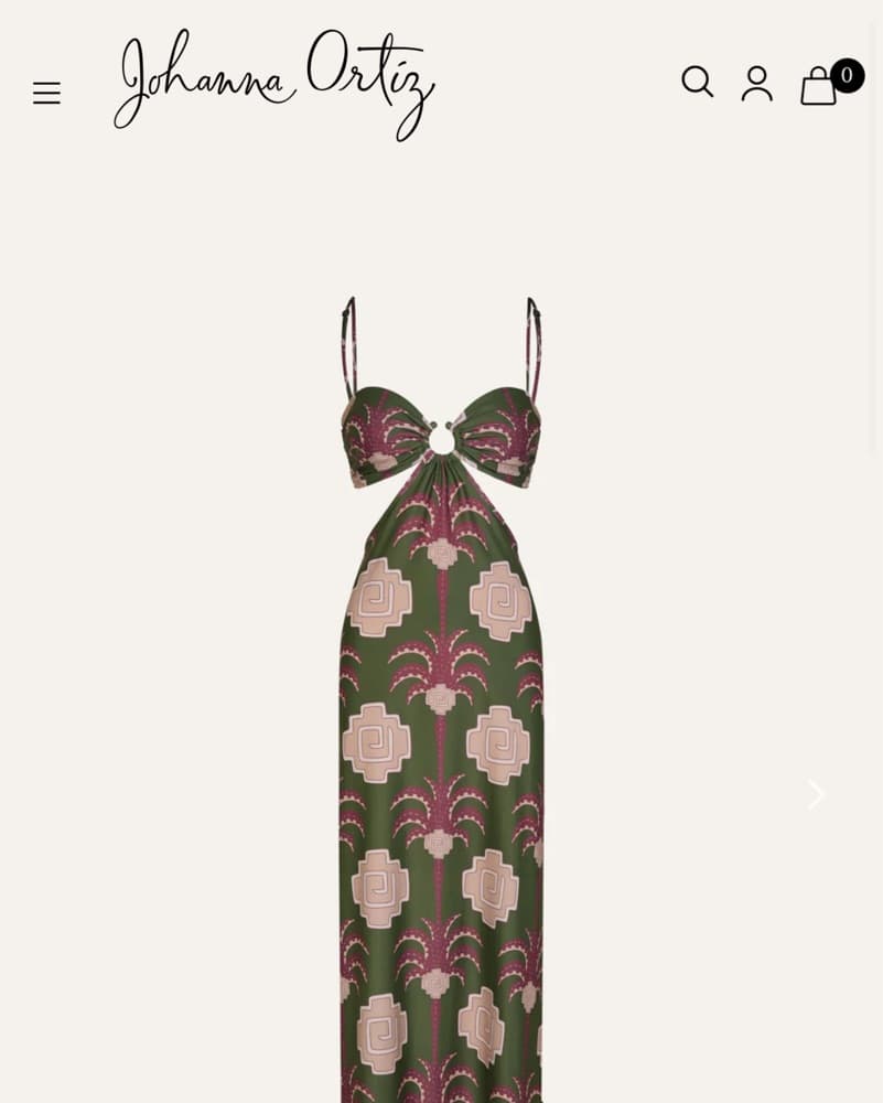 Johanna Ortiz | Jungle Geometry Dress - Image 3