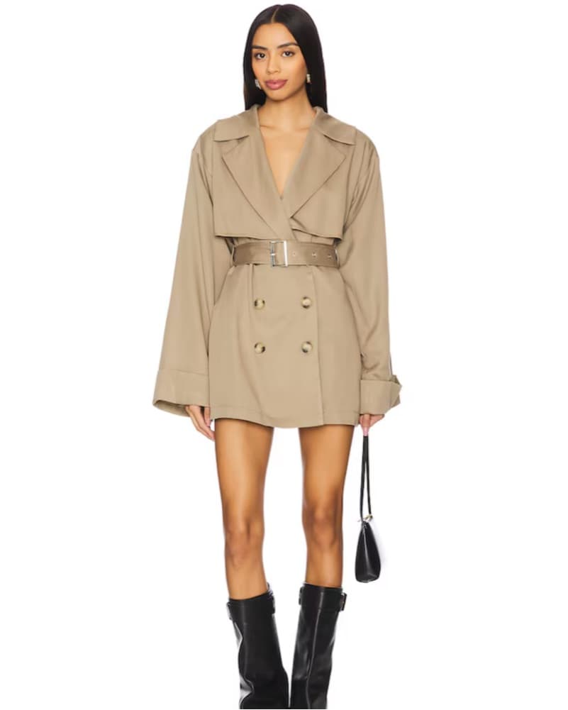 SNDYS Mini Trench Dress - Image 1