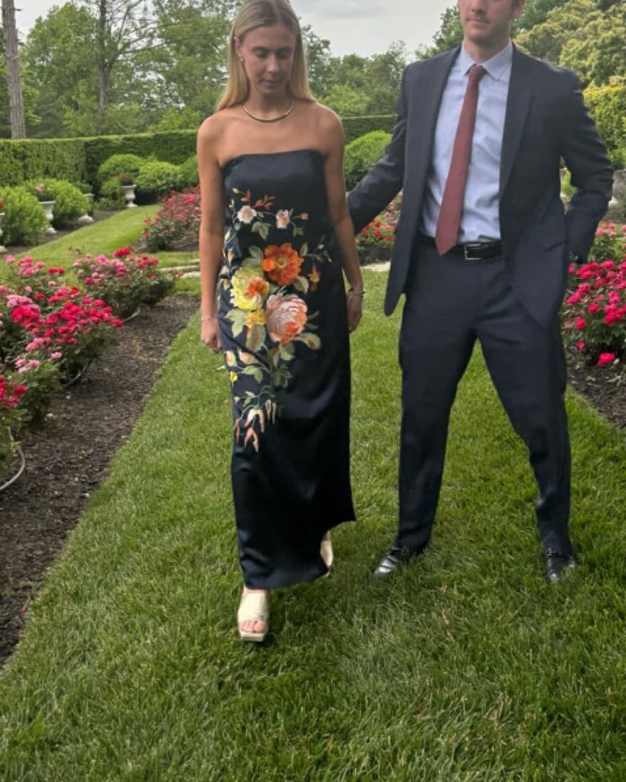 Floral Garden Party Formal Dress - Image 3
