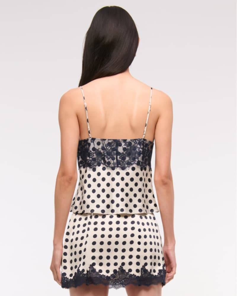 Polka Dot Lace Cami - Image 3