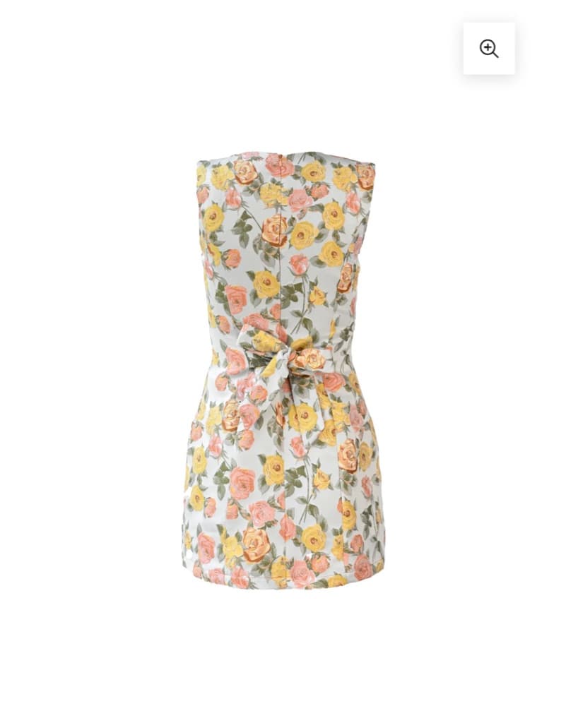 Yellow The Label Mini Cocktail Dress - Image 3