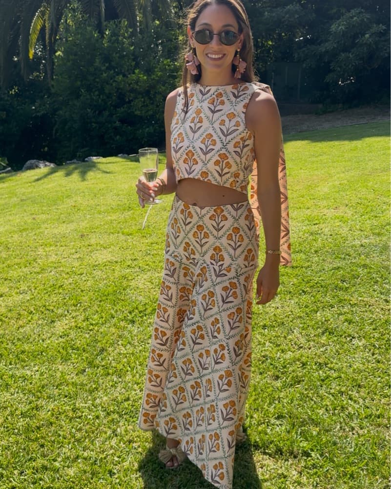 Floral 2 Piece Set From Cartagena - Image 1