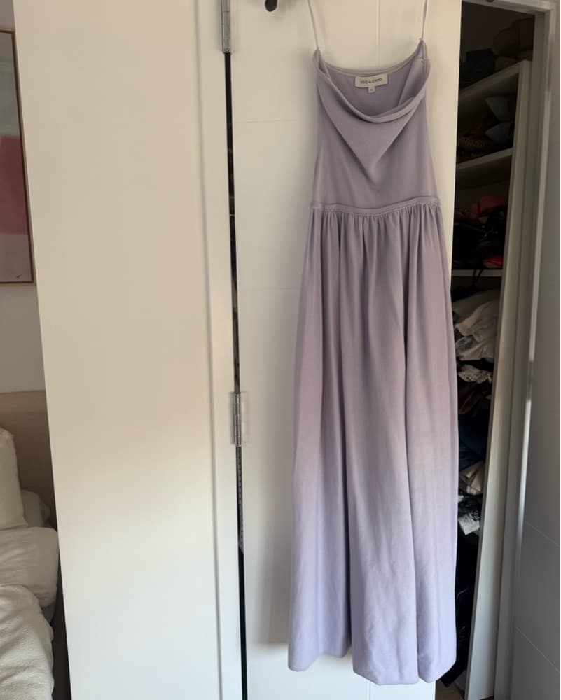 Solid And Striped Lavender Strapless  - Image 1