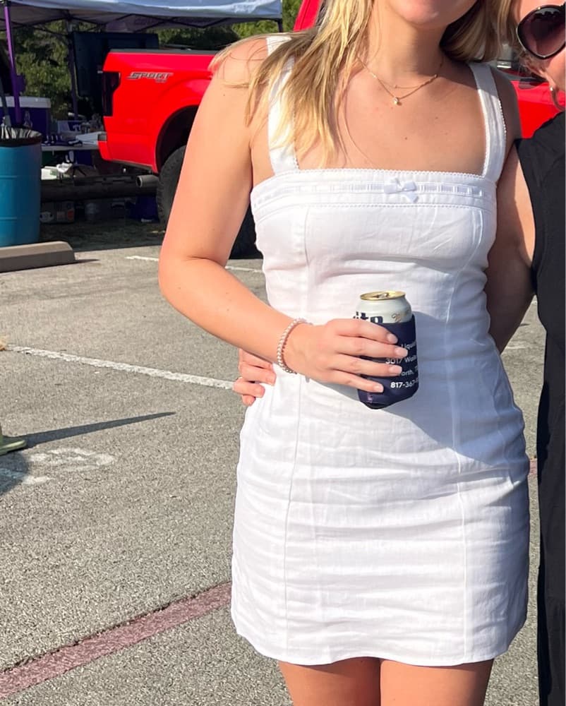 Reformation Elana Linen Dress - Image 2