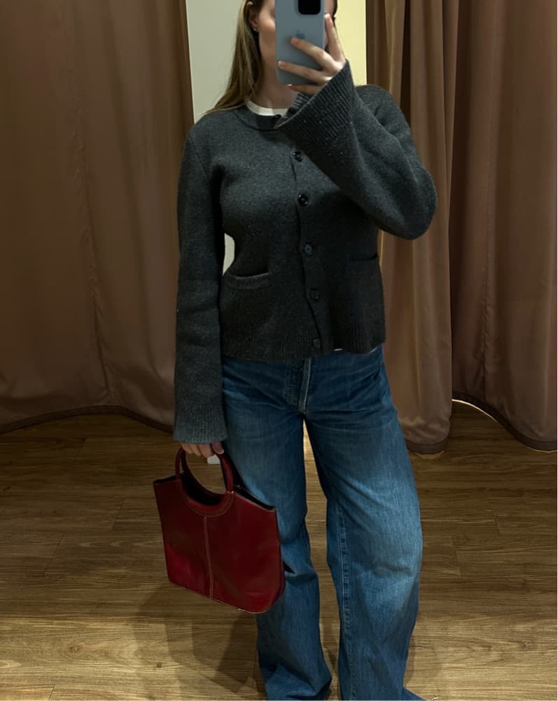 Vintage Fossil Red Purse  - Image 2