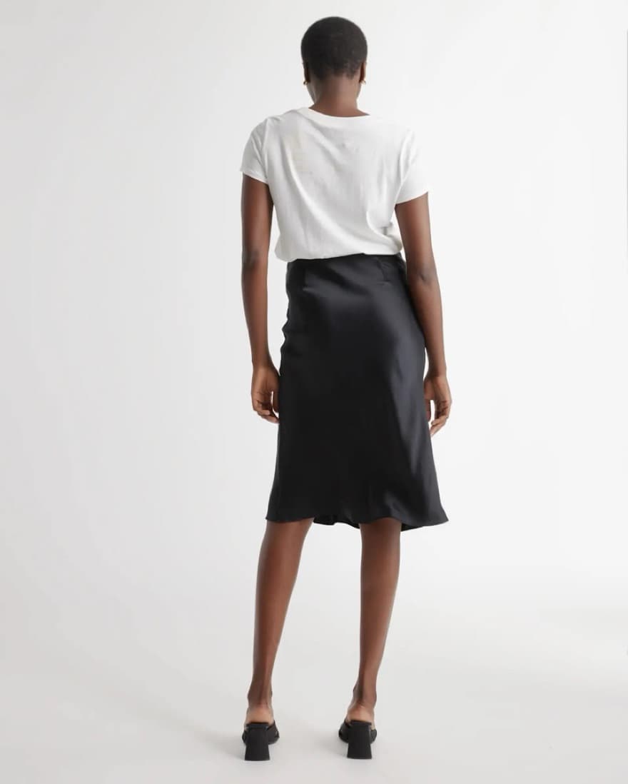 100% Silk Midi Skirt - Image 4