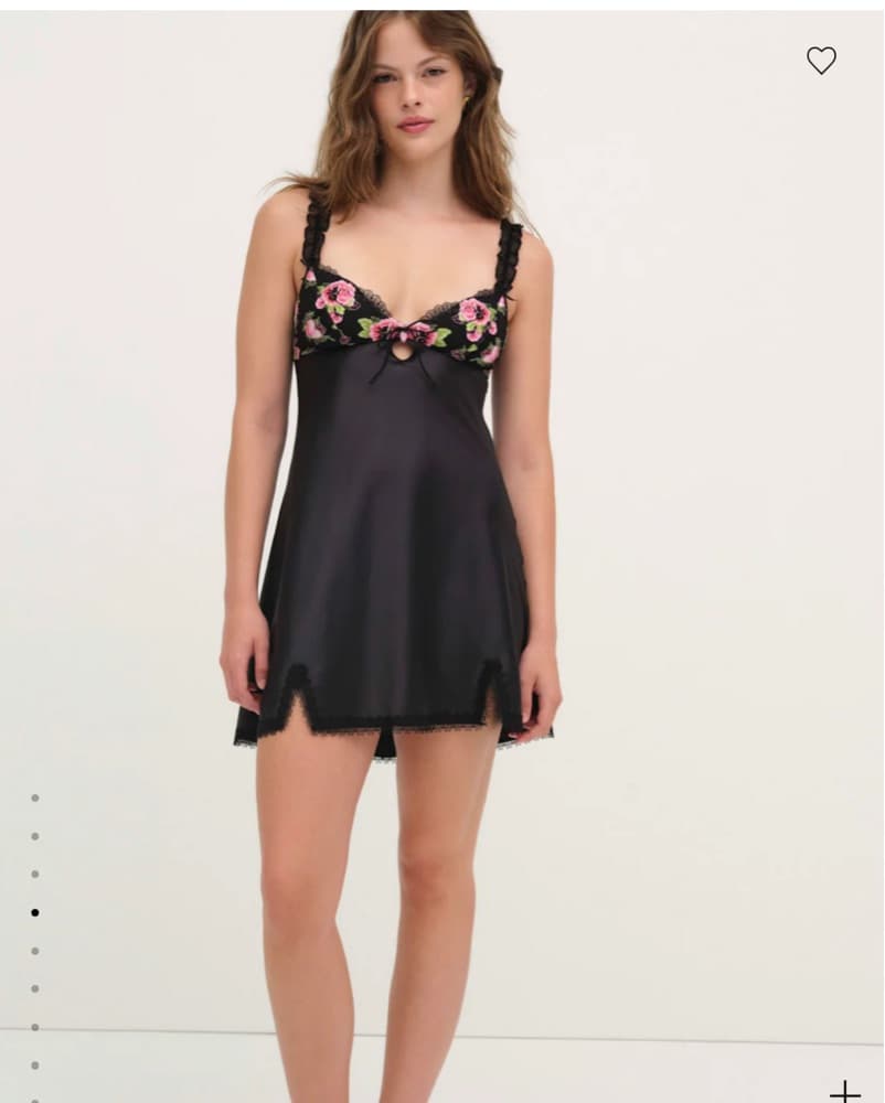 For Love And Lemons Floral Mini Dress - Image 3