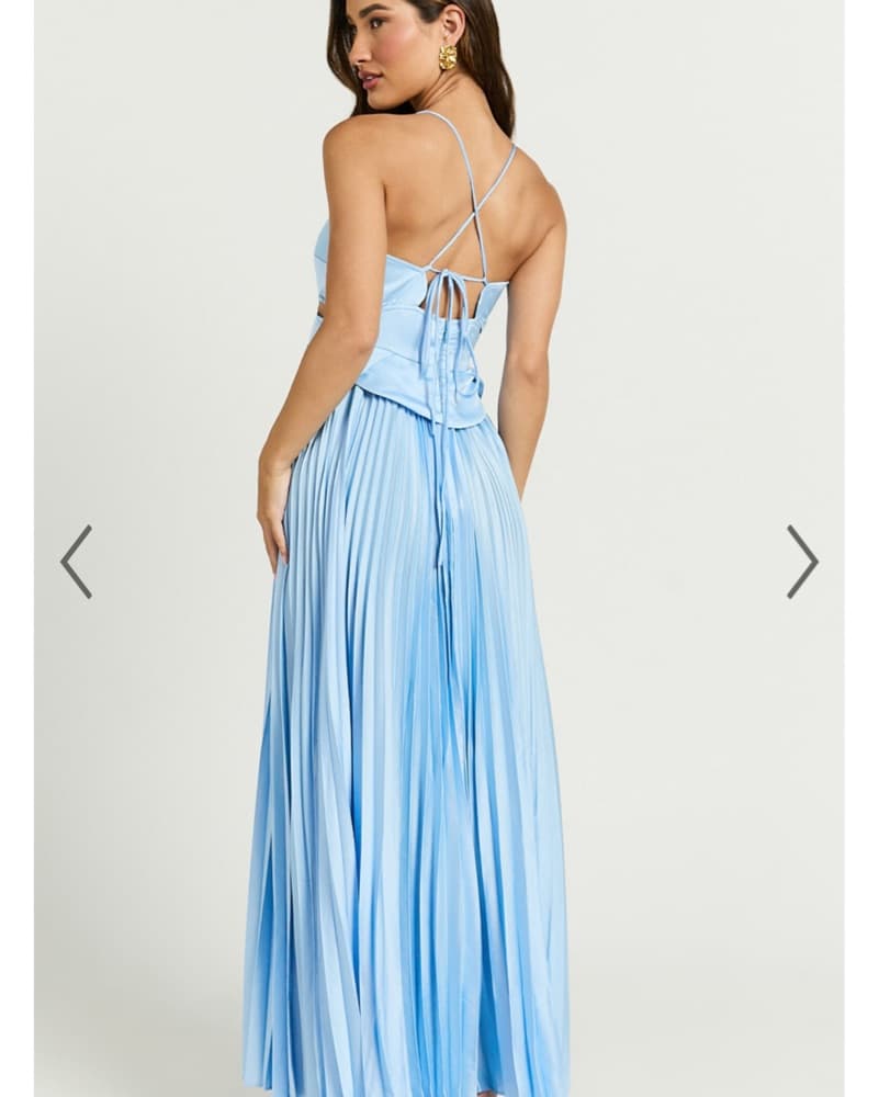 Shay Maxi Dress - Cut Out Pleated  - Image 1