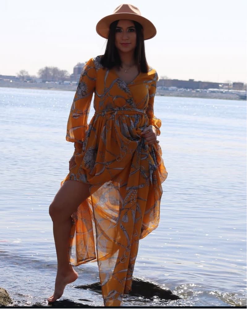 Vibrant Floral Maxi Dress - Image 1
